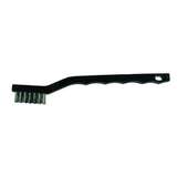 Scrub Brush, Staple Set, Stainless Steel 1-3/8", 0.006"Bristle, Plastic 7/16" x 7-3/16" Handle redirect to product page